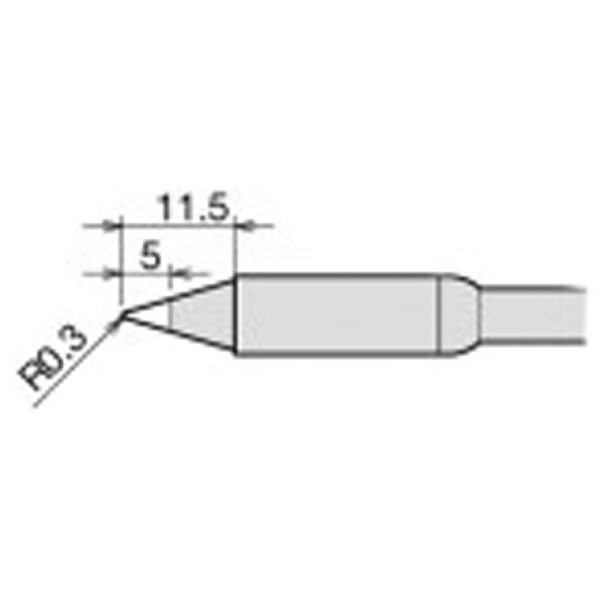太洋電機産業（株） 交換こて先 RX-85HSRT 交換こて先 RX-85HSRT-B