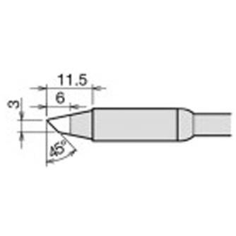 太洋電機産業（株） 交換こて先 RX-85HSRT 交換こて先 RX-85HSRT-3BC