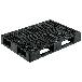 三甲（株） パレット(片面使用型) リサイクルパレット（片面使用型） 808801-00 D4-811(ﾘｻｲｸﾙ) BK