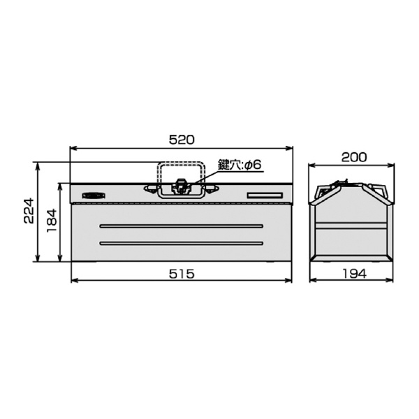 ＴＯＮＥ（株） ツールチェスト BX ツールケース BX520