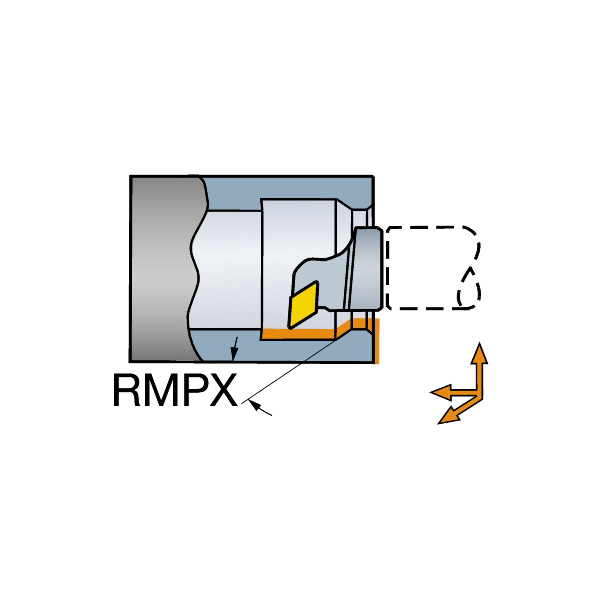 サンドビック（株） TーMaxP カッティングヘッド 【F】 SL-PDUN Ｔ－ＭａｘＰ　カッティングヘッド　【Ｆ】 SL-PDUNR-25-11HP-G