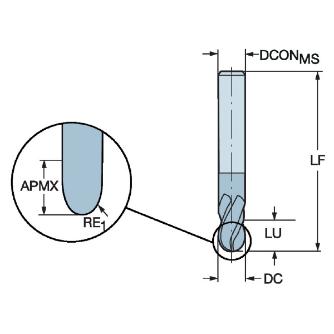 サンドビック（株） コロミルプルーラ 【F】 R216.42-A コロミルプルーラ　【Ｆ】 R216.42-06030-AS09G 1700
