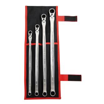 ＴＯＮＥ（株） 超ロング首振ラチェットめがねレンチセット RMA ラチェットめがねレンチセット RMA400L