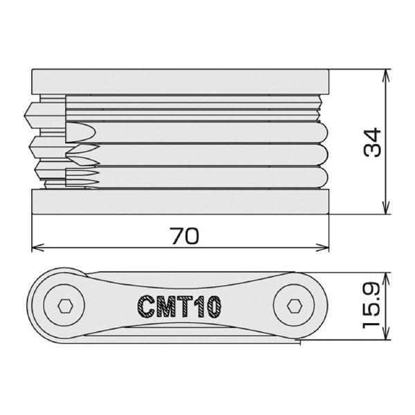 ＴＯＮＥ（株） マルチツール CMT マルチツール CMT10