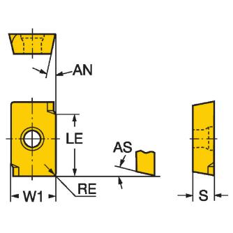 サンドビック（株） U-Max チップ R216.2 Ｕ－Ｍａｘ　チップ　【Ｃ】 R216.2-17 03 08-1 235