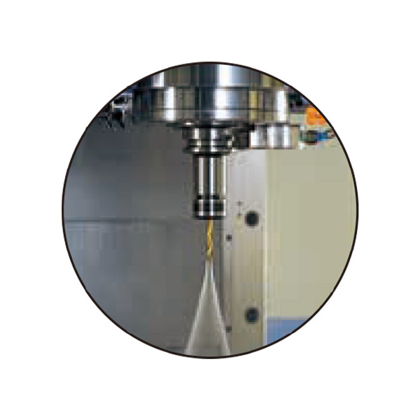 （株）日研工作所 フランジスルー型スリムチャック BT-SK フランジスルー型スリムチャック BT40-SK10F-150