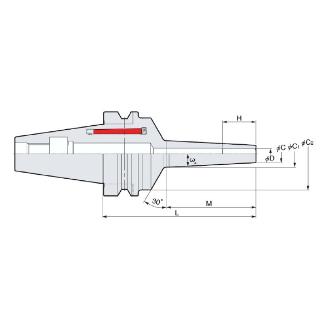 （株）日研工作所 メジャードリーム正宗焼きばめホルダ NBT-MDMS メジャードリーム正宗焼きばめホルダ NBT30-MDMS6R-80