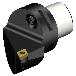 サンドビック（株） コロターン107 切削ユニット 【F】 C3-SDJC コロターン１０７　切削ユニット　【Ｆ】 C3-SDJCR-22040-07