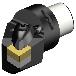 サンドビック（株） TーMaxP カッティングヘッド 【F】 C4-DCLN Ｔ－ＭａｘＰ　カッティングヘッド　【Ｆ】 C4-DCLNR-27055-16