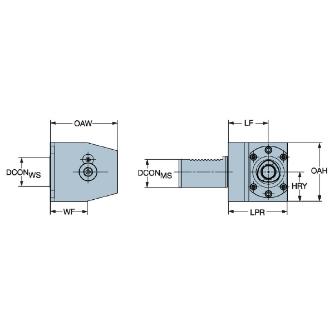 サンドビック（株） クランピングユニット 【E】 C4-LC クランピングユニット　【Ｅ】 C4-LC2040-51030M