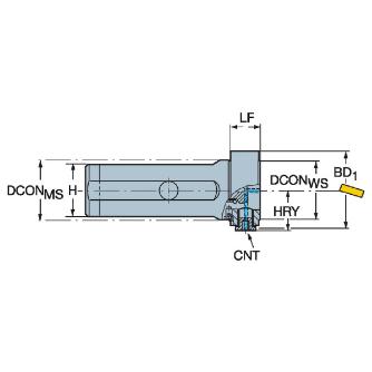 サンドビック（株） クランピングユニット 【E】 C4-NC クランピングユニット　【Ｅ】 C4-NC2000-10020-A24