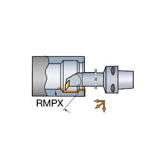 サンドビック（株） T-MaxP カッティングヘッド C6-MVUN Ｔ－ＭａｘＰ　カッティングヘッド　【Ｆ】 C6-MVUNL-22120-16