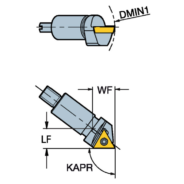 サンドビック（株） ファインボーリング カートリッジ L148D ファインボーリング　カートリッジ　【Ｅ】 L148D-32-0902