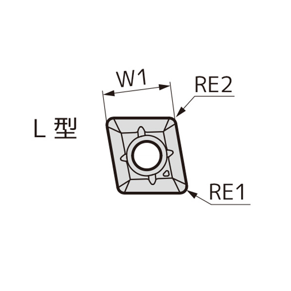 住友電気工業（株） ドリルチップ WDXT-L ドリルチップ WDXT125012-L ACK300