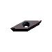 三菱マテリアル（株） 旋削用インサート VPET 旋削用インサート（超硬コーティング） VPET080202L-SRF VP15TF