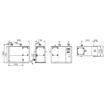 オリオン機械（株） エアードライヤー RAX エアードライヤー RAX380F-E