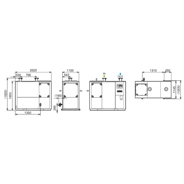 オリオン機械（株） エアードライヤー RAX エアードライヤー RAX380F-E