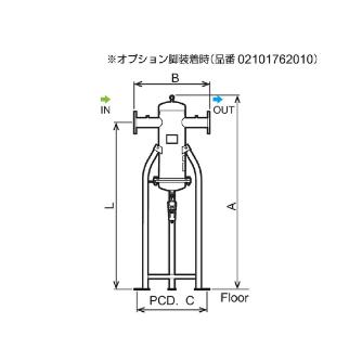 オリオン機械（株） スーパードレンフィルター DSF スーパードレンフィルター DSF20700B