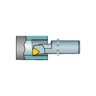 サンドビック（株） TーMaxUロックボーリングバイト【F】 R166.0KF Ｔ－ＭａｘＵロックボーリングバイト【Ｆ】 R166.0KF-16-1220-11B