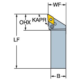 サンドビック（株） TーMaxP シャンクバイト 【F】 R171.35 Ｔ－ＭａｘＰ　シャンクバイト　【Ｆ】 R171.35-5032-15