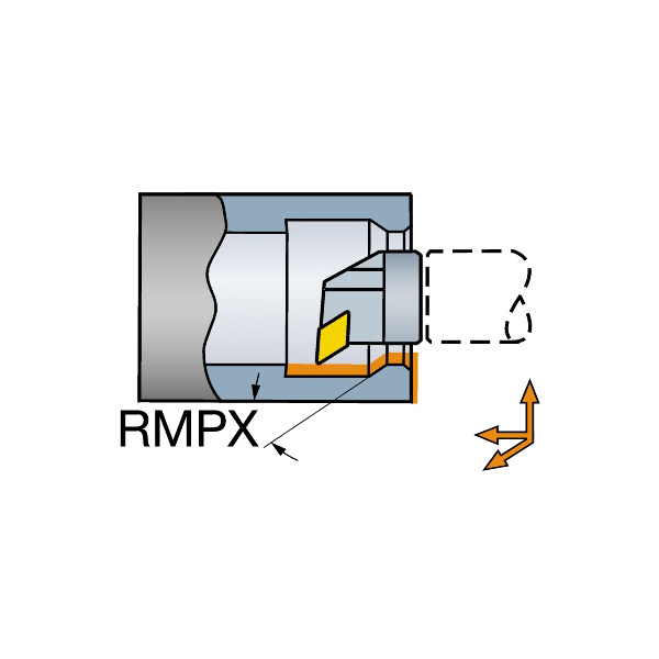 サンドビック（株） TーMaxP カッティングヘッド 【F】 R571.35C Ｔ－ＭａｘＰ　カッティングヘッド　【Ｆ】 R571.35C-504035-15