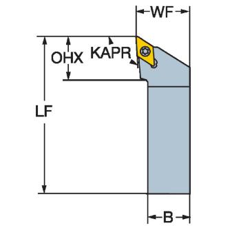 サンドビック（株） コロターン107 シャンクバイト SDJC コロターン１０７　シャンクバイト　【Ｆ】 SDJCL 1616H 11