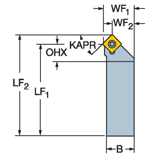 サンドビック（株） コロターン107 シャンクバイト SSDC コロターン１０７　シャンクバイト　【Ｆ】 SSDCL 1616H 09
