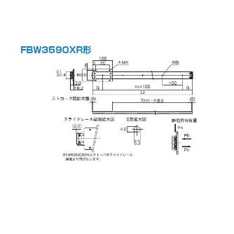 ＴＨＫ（株） スライドパック FBW スライドパック FBW3590XR+1200L