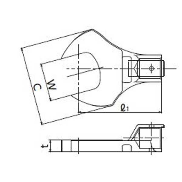 （株）東日製作所 SH型オープンヘッド SH22DX ＳＨ型オープンヘッド SH22DX50