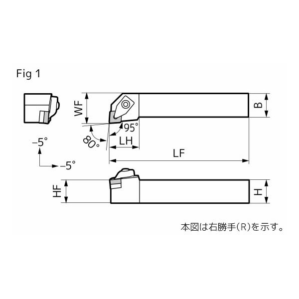 住友電気工業（株） SEC－外径バイト ホルダ DCLN ＳＥＣ－外径バイト　ホルダ DCLNL3232P16