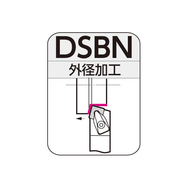 住友電気工業（株） SEC－外径バイト ホルダ DSBN ＳＥＣ－外径バイト　ホルダ DSBNL4040S2509