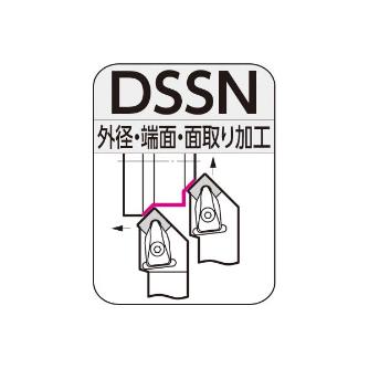 住友電気工業（株） SEC－外径バイト ホルダ DSSN ＳＥＣ－外径バイト　ホルダ DSSNL4040S19
