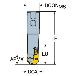サンドビック（株） コロミル216 カッター 【F】 R216 コロミル２１６　カッター　【Ｆ】 R216-12B20-040