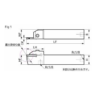 住友電気工業（株） SEC－溝入れバイト ホルダ GNDM-J ＳＥＣ－溝入れバイト　ホルダ GNDML2020K-618J