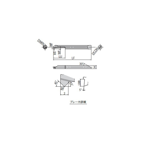 京セラ（株） チップ PVDコーティング 旋削用 EZBCR チップ　ＰＶＤコーティング　旋削用 EZBCR060060-020-24 PR1225