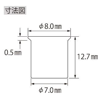 （株）ロブテックス ブラインドナット スチール エコパック NSK ブラインドナット　スチール　エコパック NSK5MP