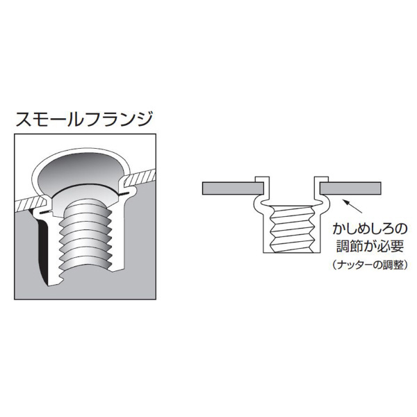 （株）ロブテックス ブラインドナット ステンレス エコパック NTK ブラインドナット　ステンレス　エコパック NTK4MP