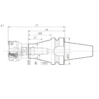 住友電気工業（株） SEC－モジュラーツール 一体型アーバ BBT ＳＥＣ－モジュラーツール　一体型アーバ BBT30-M12-40