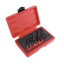 スエカゲツール（株） クロ ステップドリル5本組ケースセット KURO-5SA
