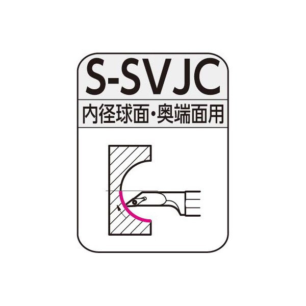 住友電気工業（株） SEC－ボーリングバイト S-SVJC ＳＥＣ－ボーリングバイト S12M-SVJCR0802-16