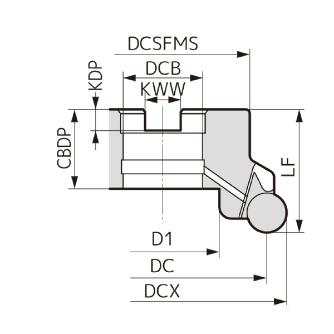 住友電気工業（株） SEC－ウェーブラジアスミル カッタ WRCXF-RS ＳＥＣ－ウェーブラジアスミル　カッタ WRCXF16100RS