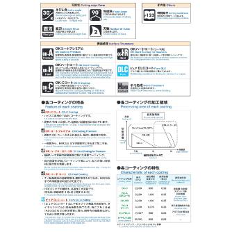岡﨑精工（株） 沈めフライス(MT) OKーCコート CBCT 沈めフライス（ＭＴ）　ＯＫ－Ｃコート CBCT18 OK-Cｺｰﾄ