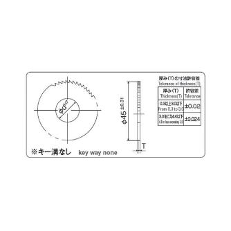 岡﨑精工（株） スリワリフライス OKーCコート SFMC スリワリフライス　ＯＫ－Ｃコート SFMC 45X0.5X15.875X90NT