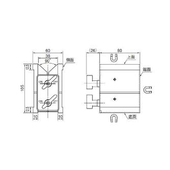 カネテック（株） Vホルダ KVA Ｖホルダ KVA-2F1A