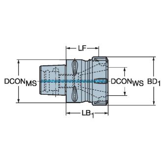 サンドビック（株） ERコレットチャック 【E】 C4-391.14 ＥＲコレットチャック　【Ｅ】 C4-391.14-25 052