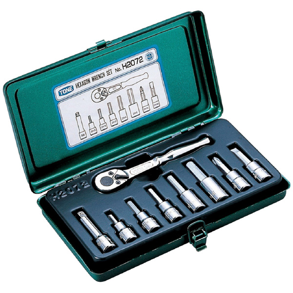 ＴＯＮＥ（株） ヘキサゴンソケットレンチセット H2072 ヘキサゴンソケットレンチセット H2072