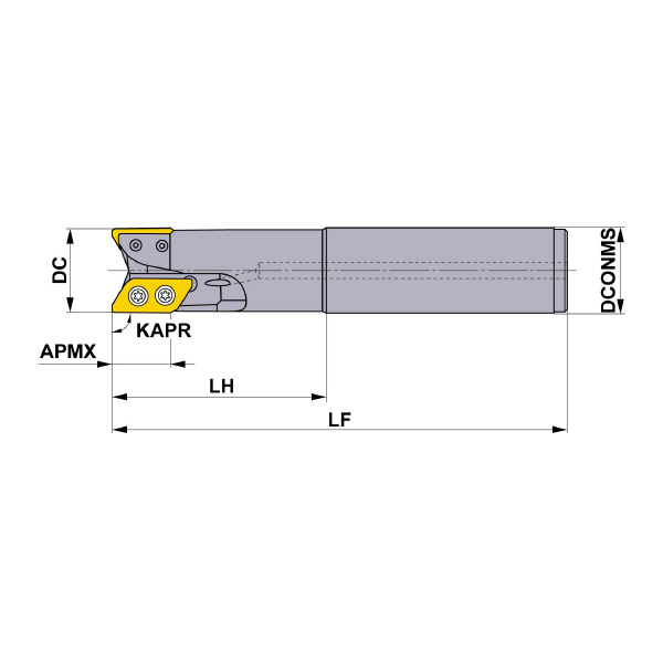 三菱マテリアル（株） カッタ 多機能用(シャンクタイプ) AXD カッタ　多機能用（シャンクタイプ） AXD7000R402SA42SA