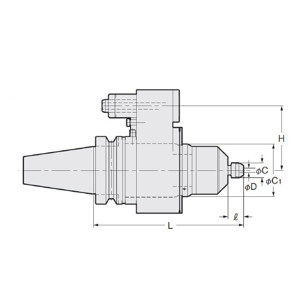 （株）日研工作所 エアタービンスピンドルツール BT-HTS エアタービンスピンドルツール BT50-HTS1500-146