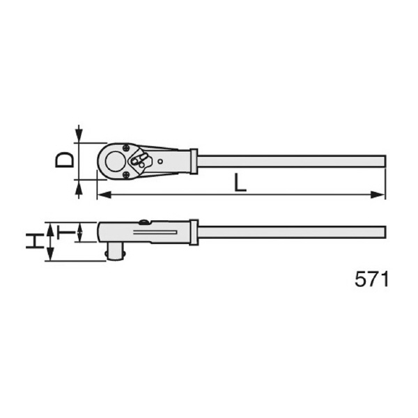ＴＯＮＥ（株） ラチェットハンドル 572 ラチェットハンドル 572