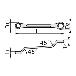 ＴＯＮＥ（株） ロングめがねレンチ(45°) M45 Ｍ４５めがねレンチ M45-2430